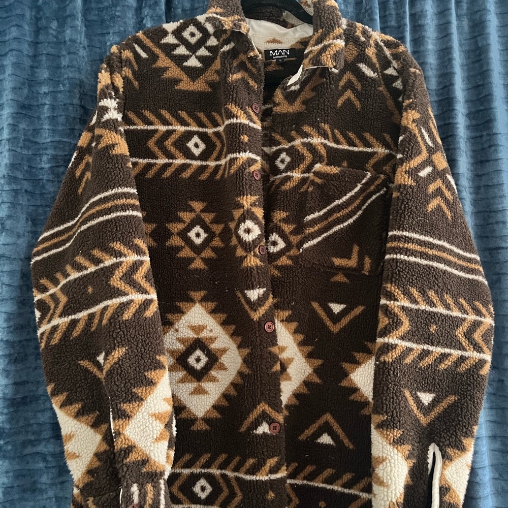 Aztec Pattern Jacket - image 1